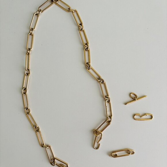 Stella & Dot Chain Link necklace - Picture 2 of 4